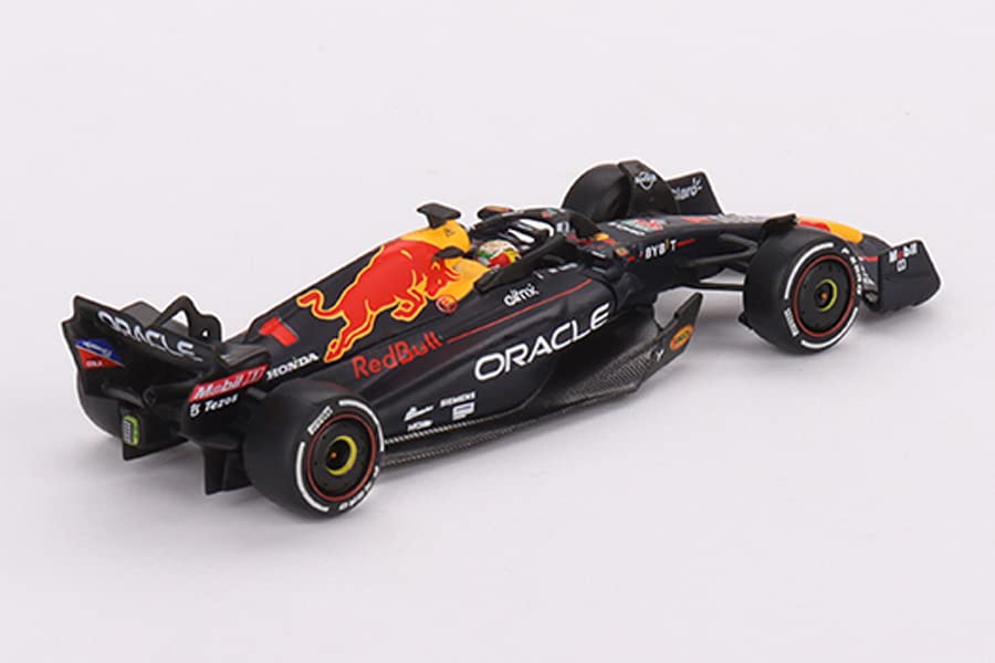 TrueScale Miniatures MINI GT Oracle Red Bull Racing RB18 2022 Winner Car Abu Dhabi Grand Prix Max Verstappen Completed Product 1/64 #1