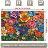 2D Rainbow Quilled Flower Background Cloth Photo Booth Prop