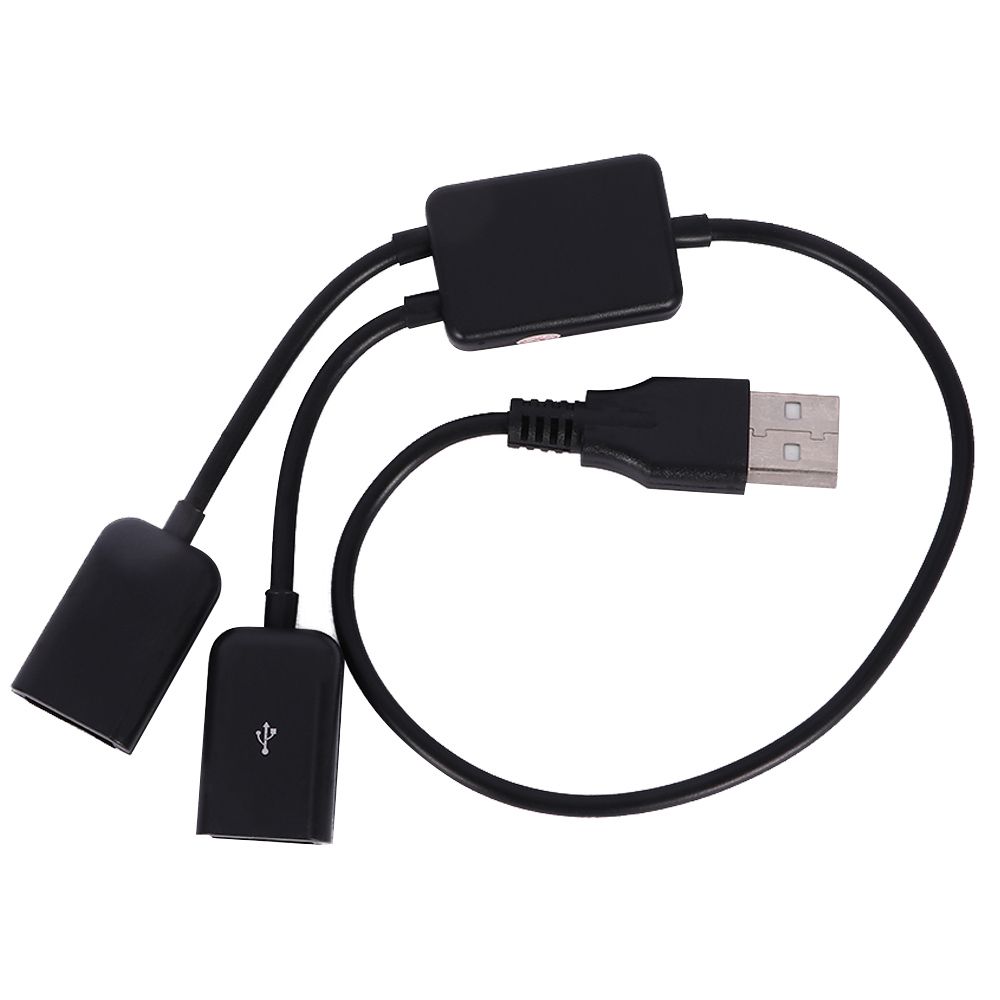 Multifunctional To Dual USB Female USB Male Hubs Extension Splitter USB Converter Male To USB Female OTG Adapter