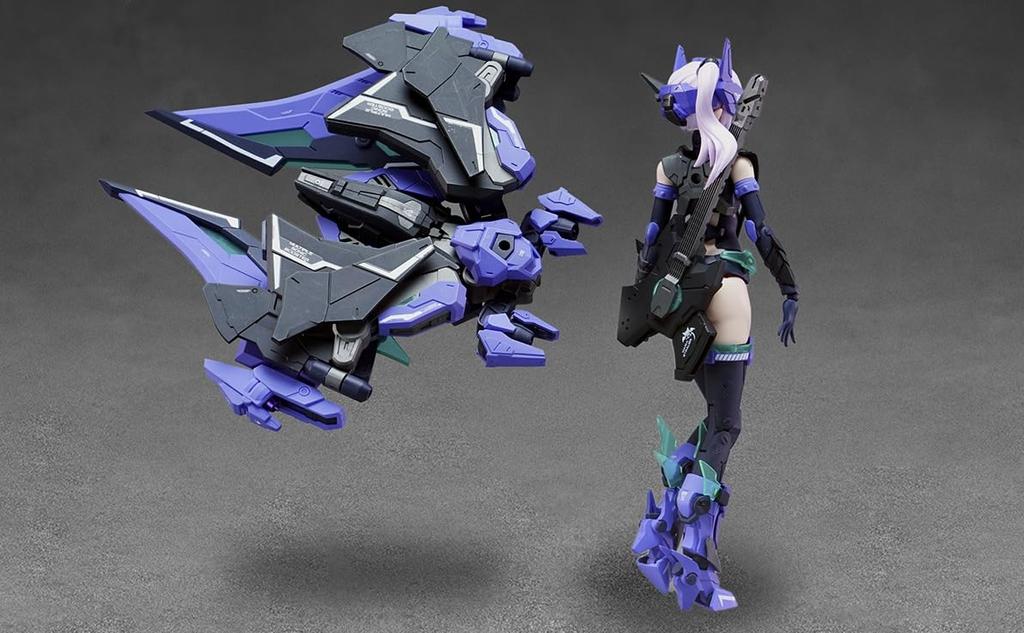 Nuke Matrix Bat Girl Sonic Blast MARIA STRAUSS Armored Girl Assembly Type Plastic Model [ToyBase] 1/12 B.A.T. Attacker