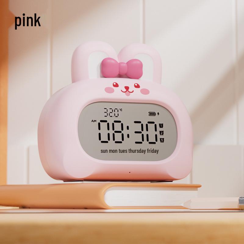 Smart Alarm Clock 2026: Rechargeable Voice-Activated Wake-Up Tool for Students