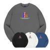 Elleonasi Color Gradient Oversized Sweatshirt