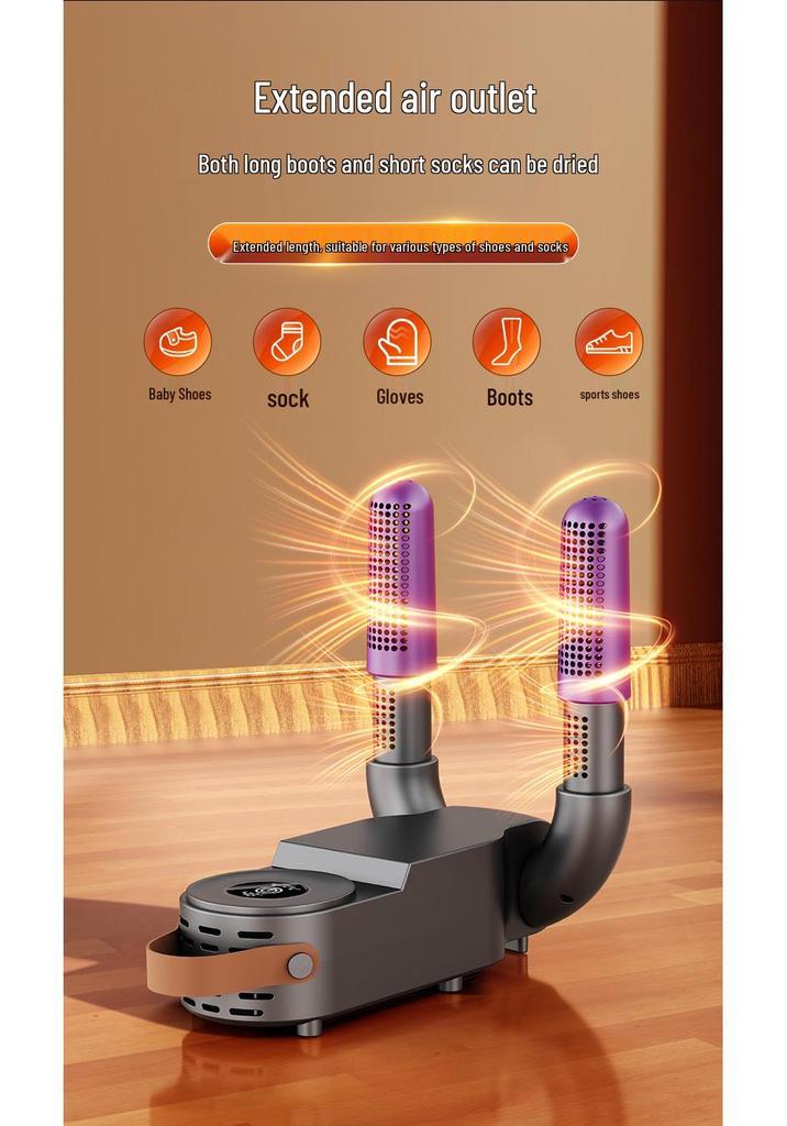 Smart Shoe Deodorizer & Dryer - Home Shoe Warmer and Dryer Combo