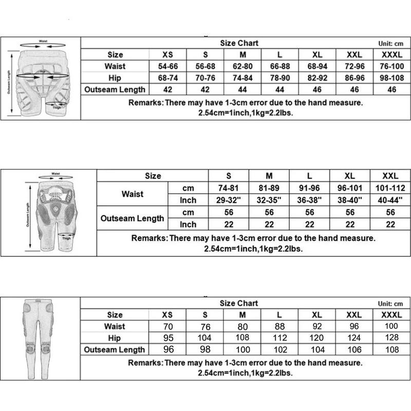 Motorcycle Riding Pants Anti-fall Motorbike Shorts Shock-absorbing Outdoor Sport Protective Gears Thigh Hip Protection Pants