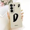 For Tecno Camon 50 4G Lucky Initial Letter Phone Case For Tecno Camon50 4G CN5 Soft Silicone Shockproof Cases Bumpers