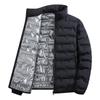 Men's Lightweight Graphene White Duck Down Winter Jacket - Warm, Casual, Outerwear