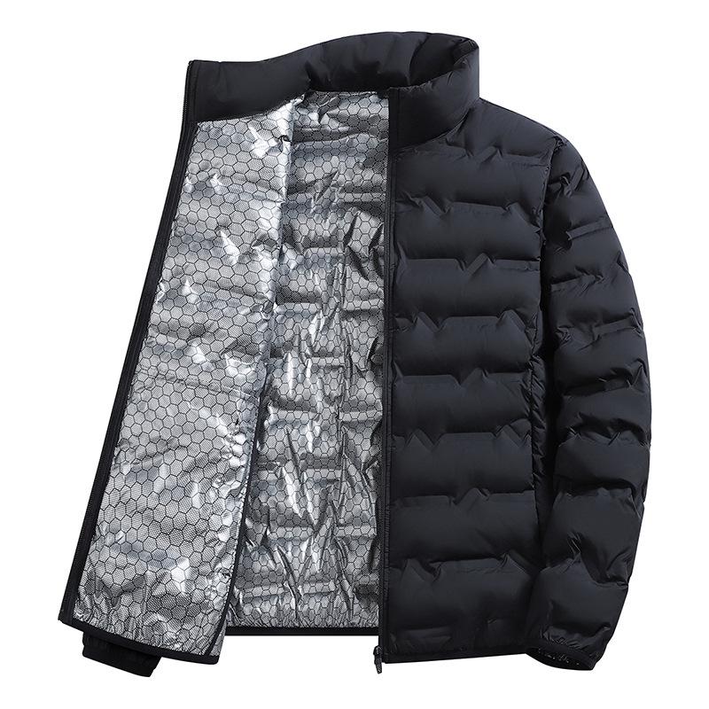 Men's Lightweight Graphene White Duck Down Winter Jacket - Warm, Casual, Outerwear