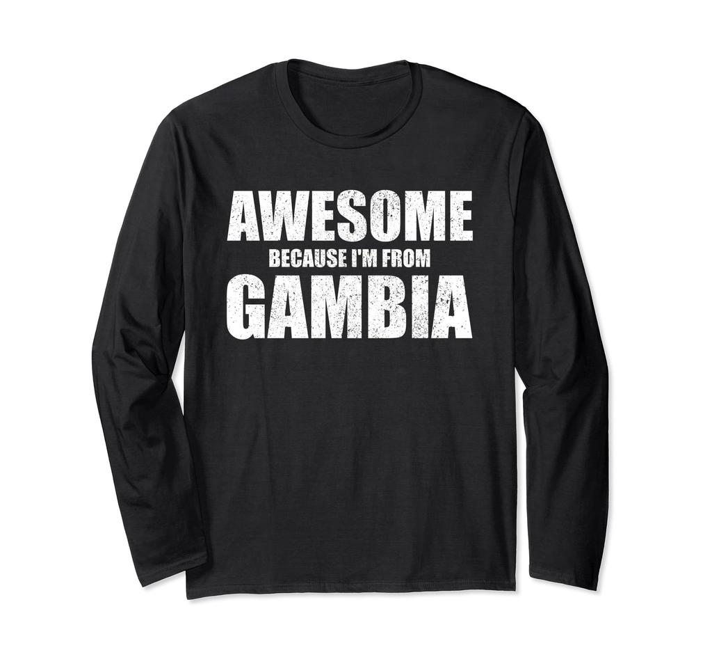 Gambia Citizen Gambia Travel Accessories Long Sleeve T-Shirt