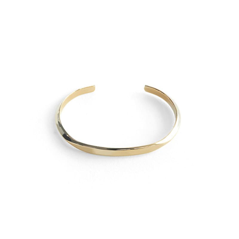 SUNDAY DISCO CLUB thin bangle gold