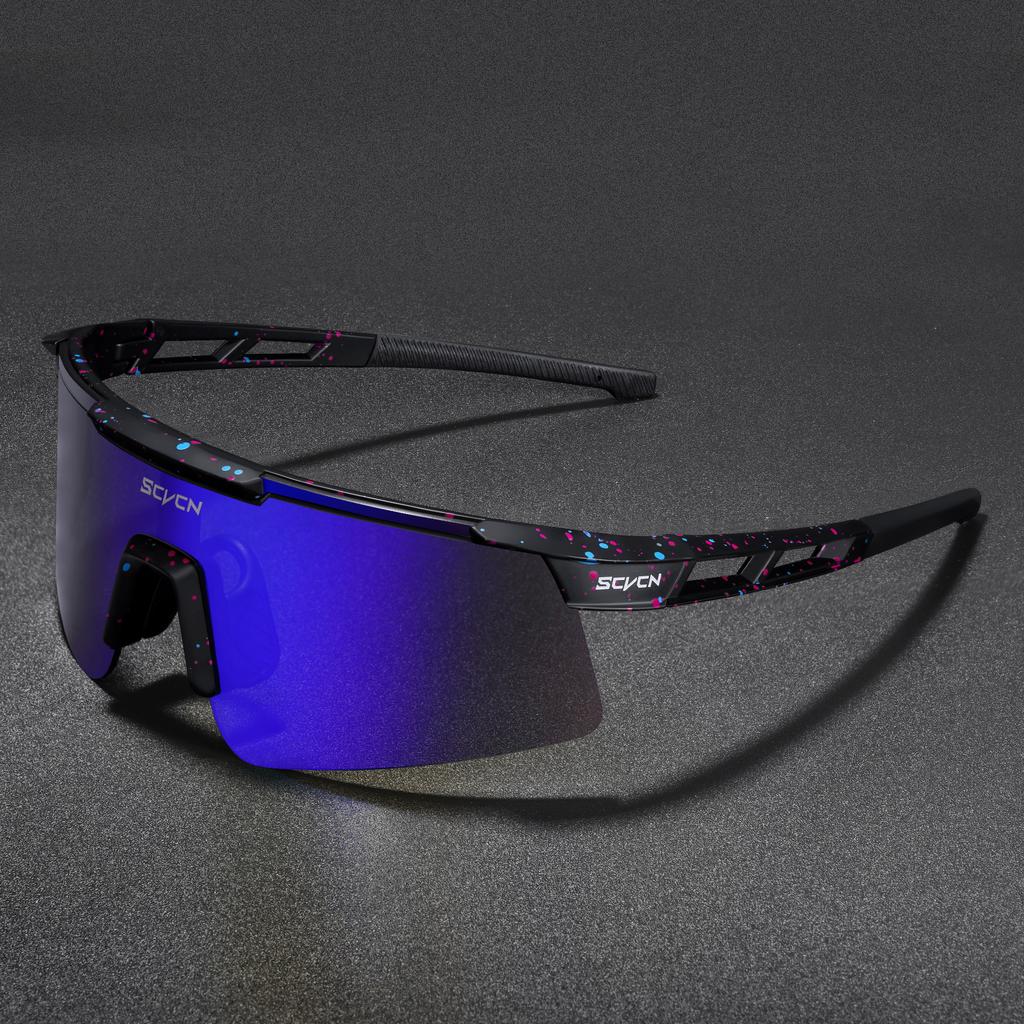 SCVCN UV400 Cycling Glasses Outdoor Hiking Drive Running Sunglasses Fashion Sports Glasses Men Women MTB Road Bike Sunglasses
