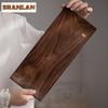 Japanese Tea Tray Rectangular Tea Tray Retro Minimalist Walnut Color Tray Household Coffee Cup Exquisite Trays Home Decortion