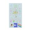 Sun-Star Stationery My One Piece Nishimaki Chiko Goods Sticker Puffy Clear Yellow S8820015