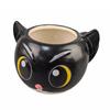 Little Black Cat Mug Movie Animation Cute Ceramic Cup Coffee Couple Water Cup Black Cat Sheriff Cup