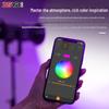 8-Color RGB Studio Fill Light with Wide Temperature Range & Stepless COB Adjustment for Film, TV, and Live Broadcast Atmosphere