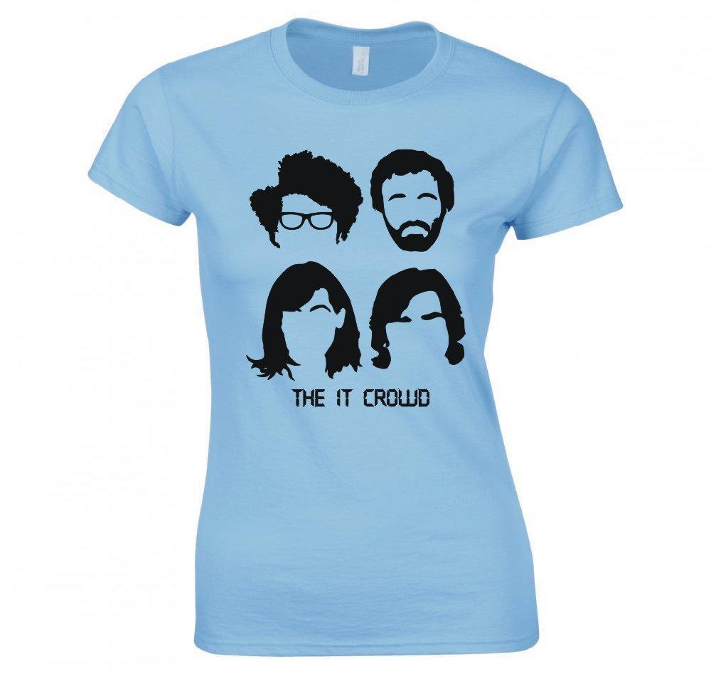 The It Crowd Faces Ladies Tshirt New S