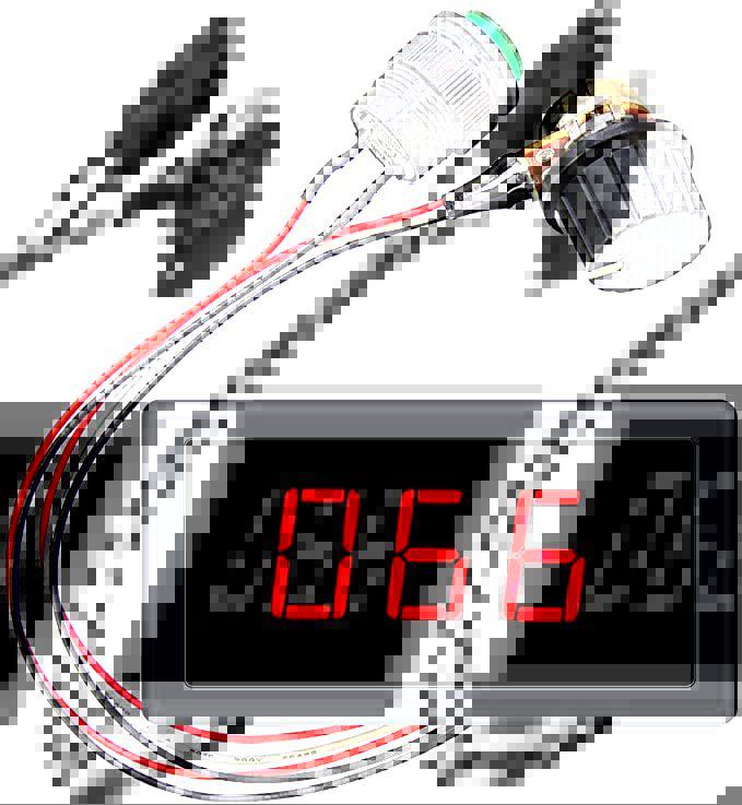 

Digital Display Stepless PWM DC Motor Speed Controller 6V-24V