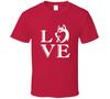 Dog Love K9 Shepherd Retriever Rescue Gift T Shirt