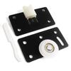 Door Rollers Sliding Door Wheel Cabinet Nylon Pulley Cupboard Caster Hanging Wheel Sliding Track For Wardrobe Furniture Hardware