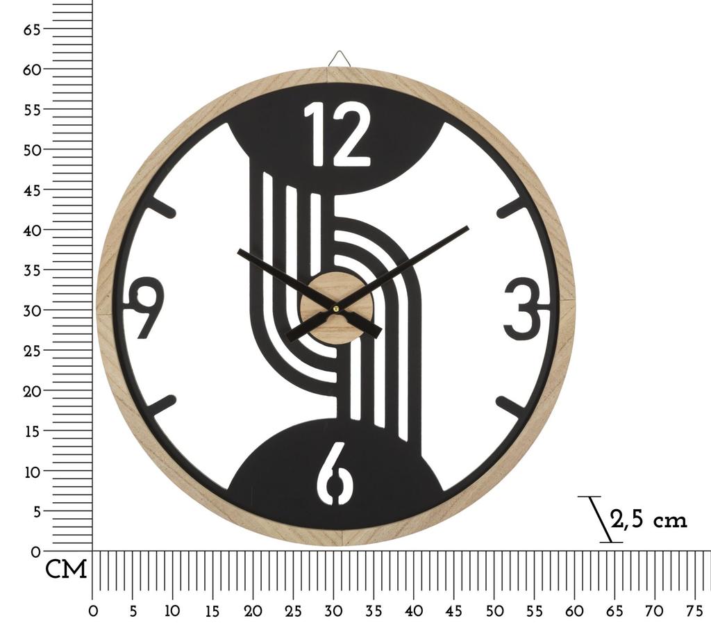 Wall Clock Clips Cm Ø 60X2,5