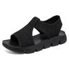 Women's Summer Breathable Hollow Sandals - Soft Sole, Comfortable Mom Shoes
