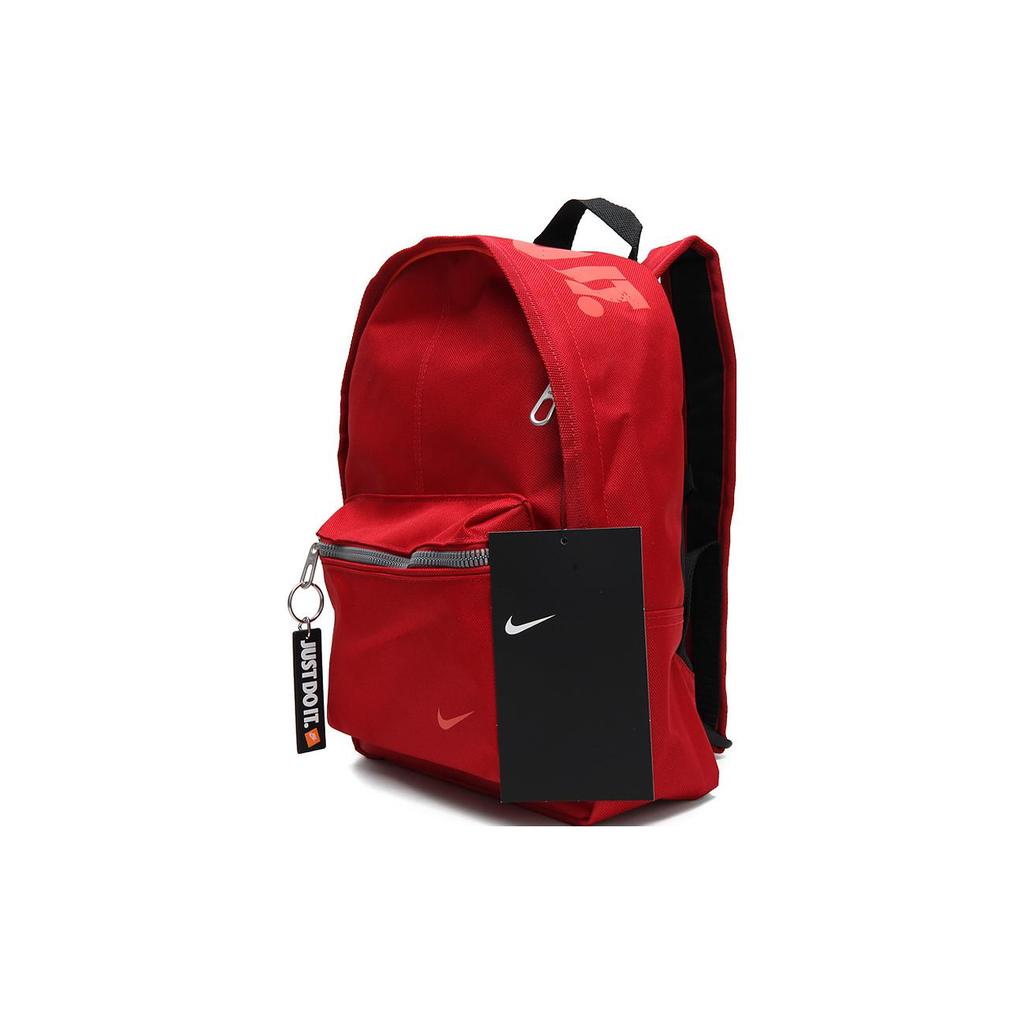 New Nike Polyester Backpack Small Women's Red BA4606-688