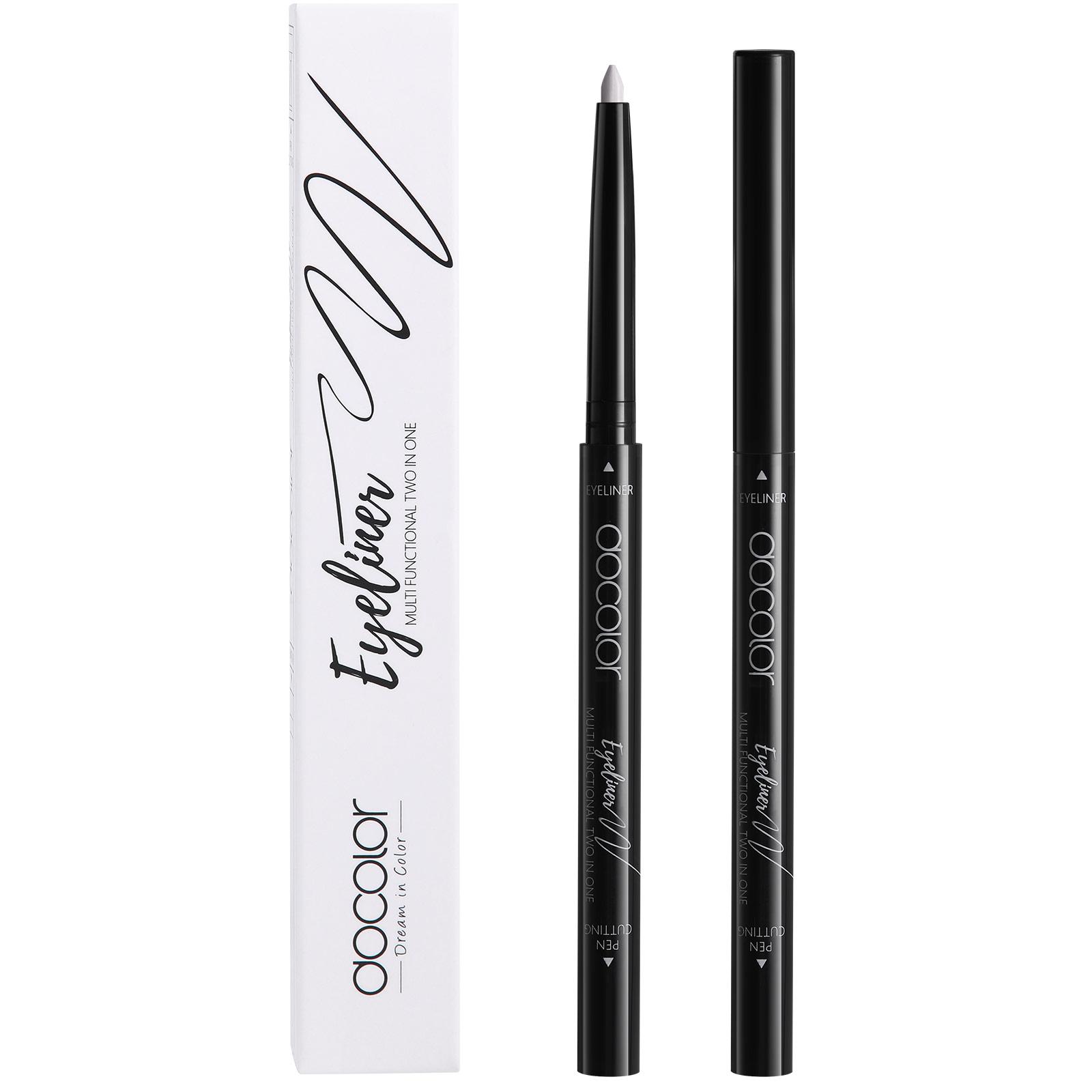 

Подводка для глаз 2в1 водостойкая 1 Pcs белый