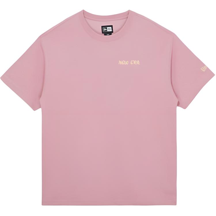 New Era SS26 Cute Pet Series Casual Cartoon Cat Logo Letter Print Round Neck Loose Short Sleeve T-Shirt Unisex T-Shirts 14905220