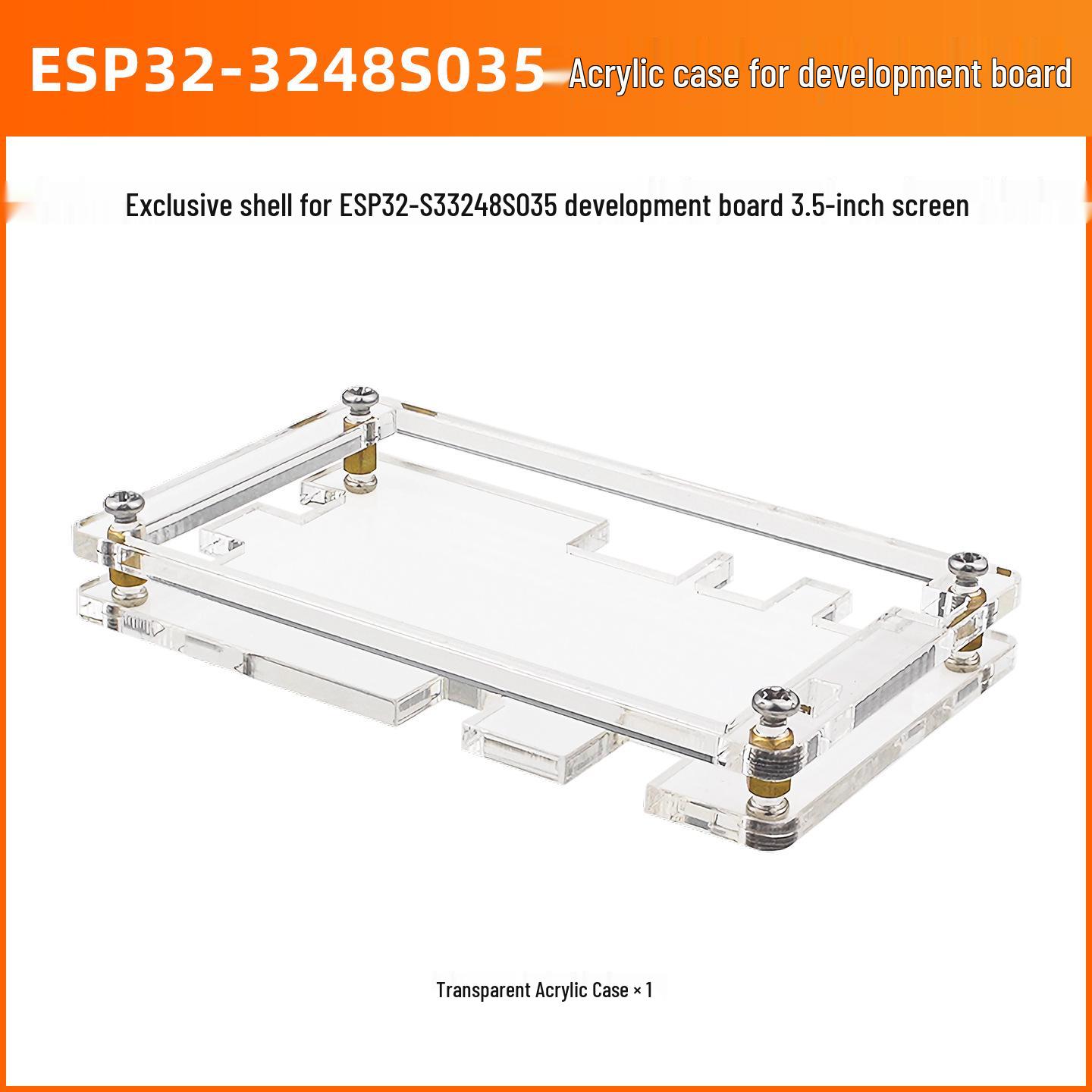 

ESP32 Dev Board with 3.5\ Capacitive Touch Screen and Acrylic Protective Case