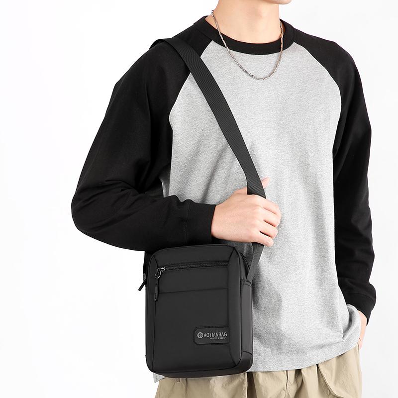 Herren Oxford Schulter Umhängetasche