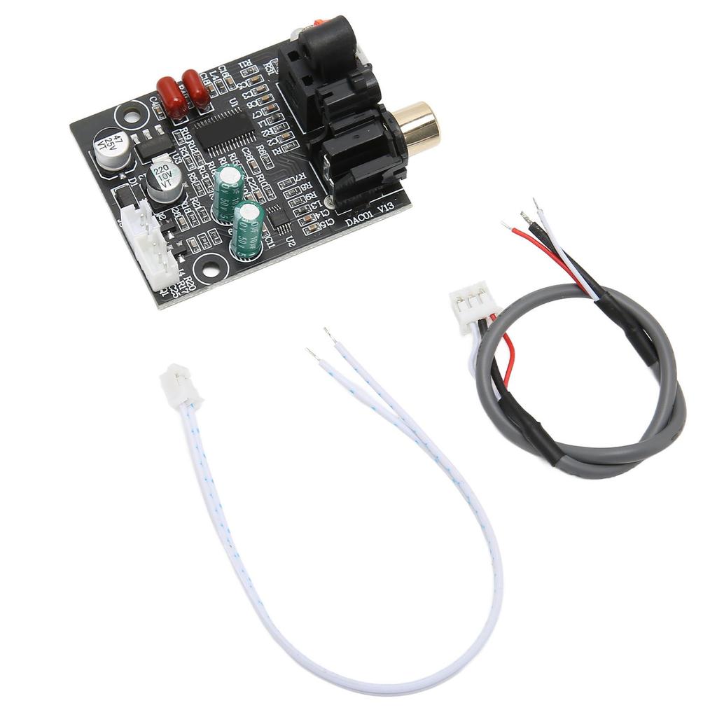 Digital Decoder Module DIY Modified 24 Bits 192K Optical Coaxial DAC Decoder Board