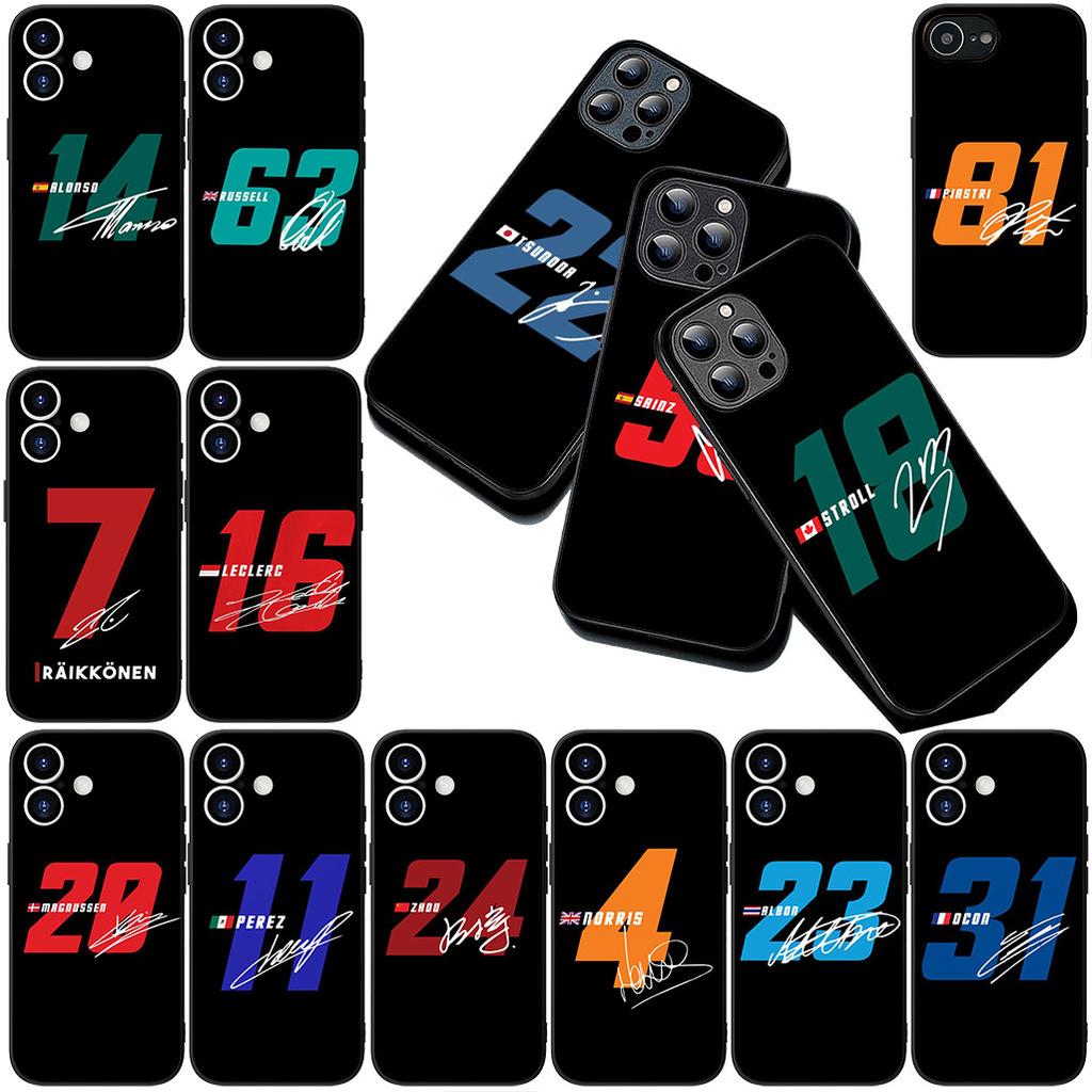 For Samsung Galaxy S20 S22 S21 FE Ultra Plus A07 A17 A15 A16 A25 A57 A37 Case Formulas No 44 63 23 22 16 55 1 F1s Number Racing
