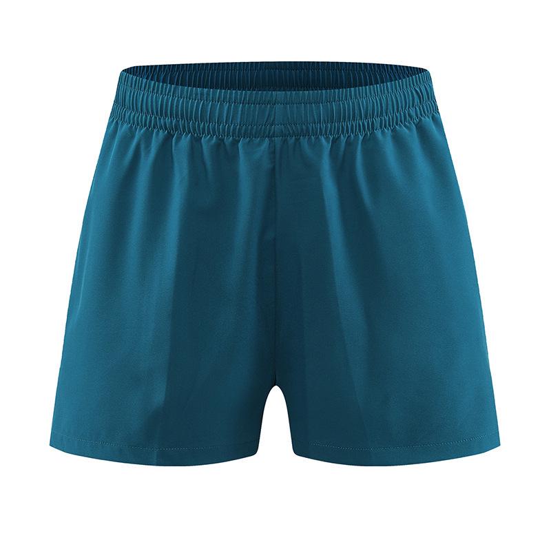 2024 Men's American Style Quick-Dry Reflective Running Shorts, Three-Quarter Length Fitness Pants