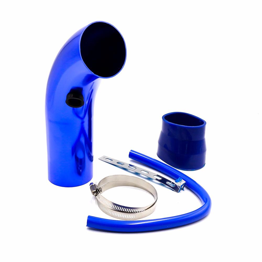 3'' inch 76mm Universal Aluminum car Air Intake Pipe kit Pipes Cold Air Intake System Duct Tube Kit Air filter