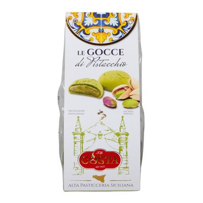 Italian Shortbread Cookies with Pistachio Cream 120g COSTA DOLCI Sicily