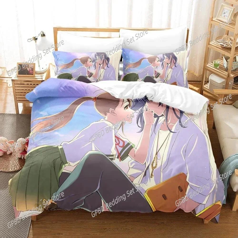 Luxury New 3D Print Anime Suzume no Tojimari Bedding Set Single Twin Full Queen King Size Bed Set Bedroom Duvet cover Sets
