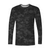 Herren T-Shirt O-Ausschnitt Kleidung Bekleidung Outdoor Langarm Print Mode Designer Vintage