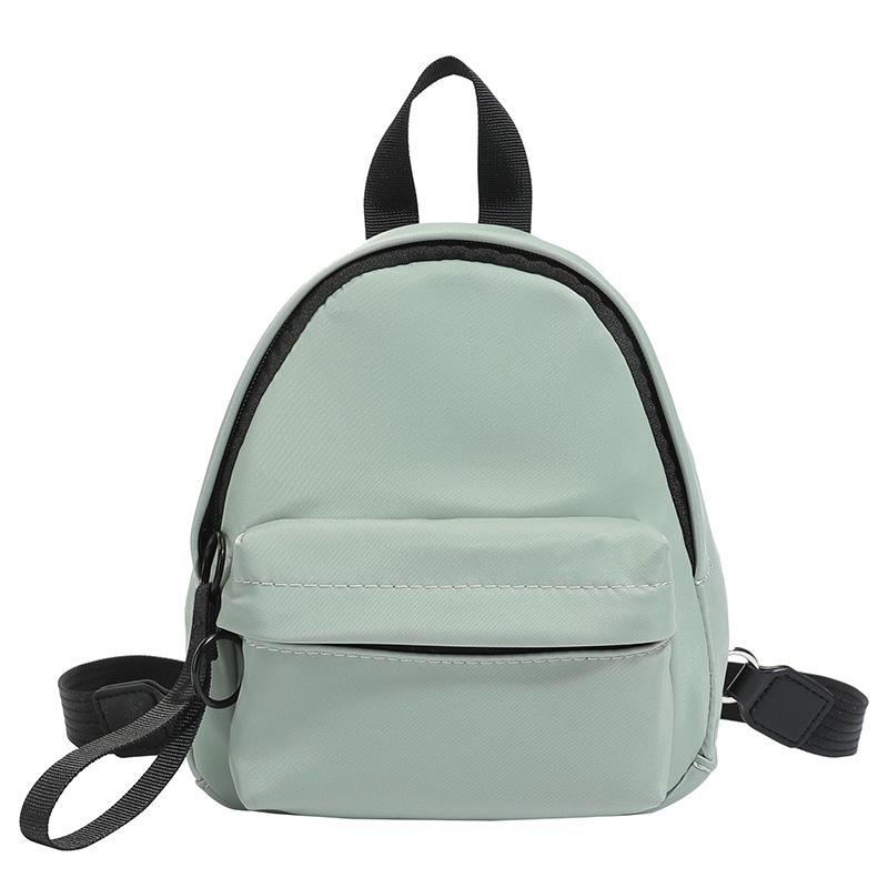 

Trend fashion small backpack fashion Oxford cloth handbag 2025 autumn and winter new versatile go out backpack зелёный