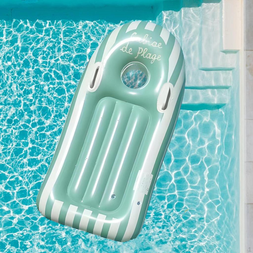 Inflatable Body Board Water Toy Surfboard for Beach Summer Party