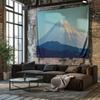 Majestic Mount Fuji Landscape Tapestry  A Perfect Blend of Natural Beauty and Serene Atmosphere