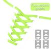 1 Pair Elastic No Tie Shoe Laces Anchors Flat Shoelace Lock Clip for Adults and Kids Tieless Shoelaces for Sneakers