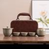 Yunyan Crackled Glaze Portable Travel Tea Set