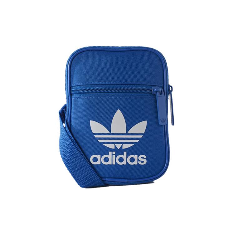 

New Adidas Originals Fabric Small Square Bag Shoulder Bag Crossbody Bag Mini Unisex Blue BK6729 12.4*2.0*16.5CM