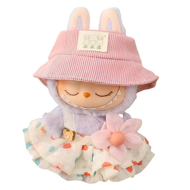 

3 Предмета Одежды Для Кукол Лабубу Аксессуары Стильный Кавайный Набор Наряд Подходит Для Куклы Лабубу 15 См 17 См Набор Одежды Для Куклы