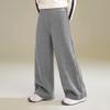 ASK JUNIOR Girls' Mid-Waist Wide-Leg Sports Pants