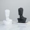 Moderna Enkla Harts Abstrakta Halvkroppsfigur Prydnader Arbetsrum Vardagsrum Modellrum Milano Mode Mjuka Dekorationer