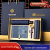 Creative Cultural Souvenir Gift Sets: Event Conference Boxes with Logo-Engraved Thermos Cups