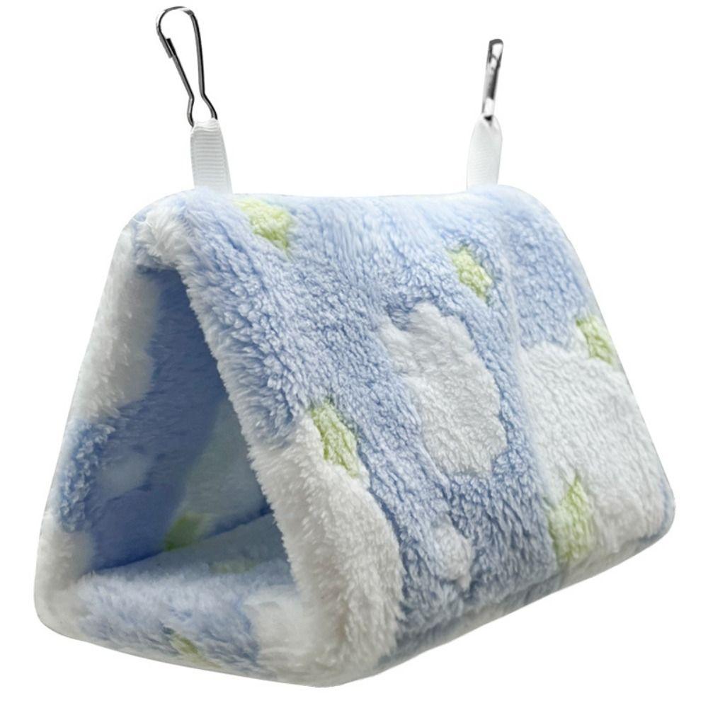 Chew-Proof Mini Pet Bird Cage Cozy Hamster House Portable Parrot Hanging Cage  Squirrel
