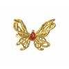 The Same Hemp Rope Hollow Butterfly Open Ring Niche Design Light Luxury High Sense Simple Dark Ring