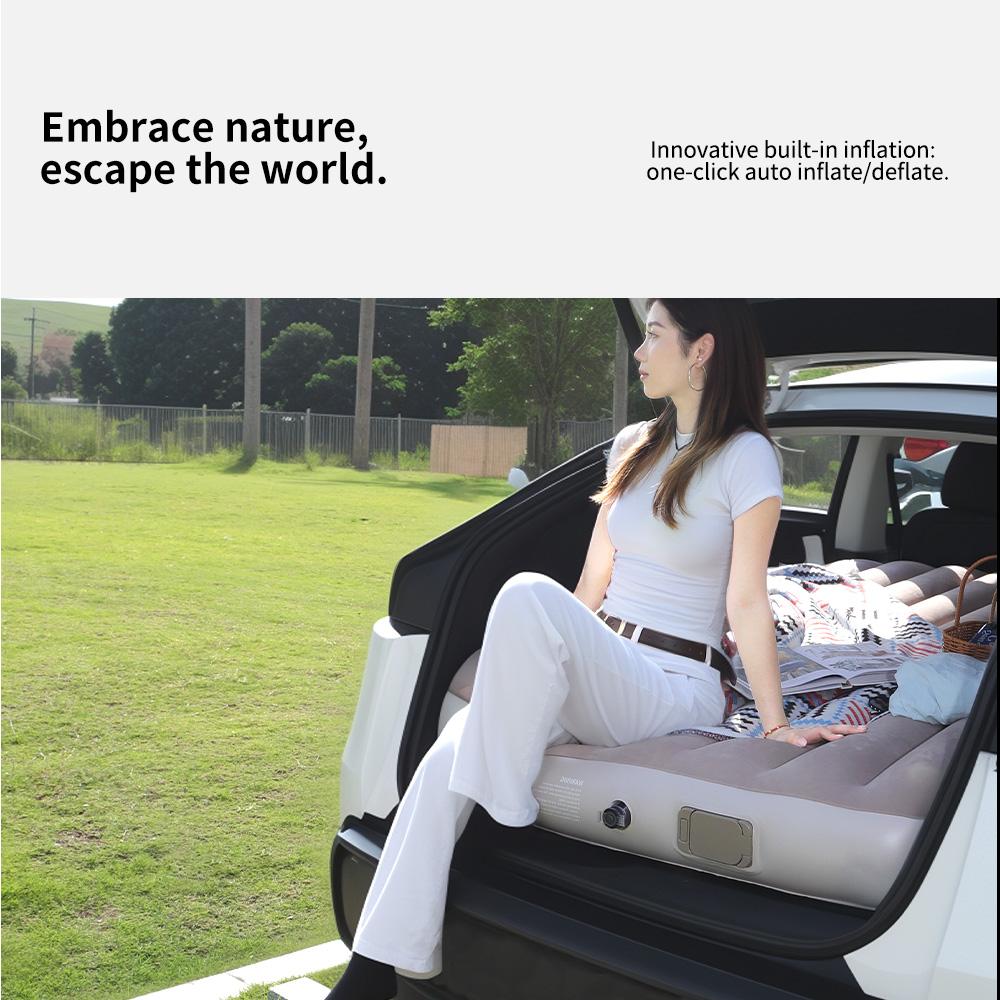 YZ For Tesla Model Y Juniper 2021-2026 Mattress Automobile Self-Inflating Mattress Travel Mattress Inflatable Camping Mattress