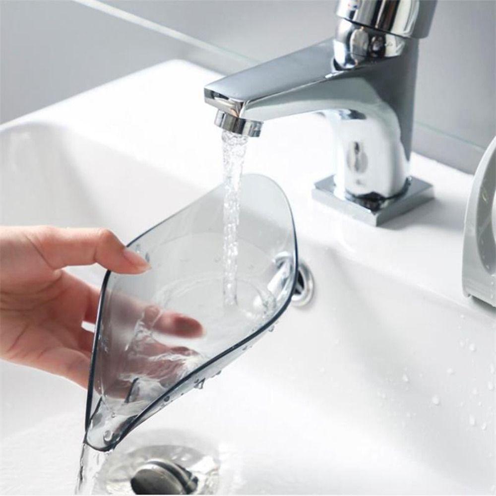 Plastic Soap Holder Suction Cup Soap Dish Portable Soap Container  for Bathroom